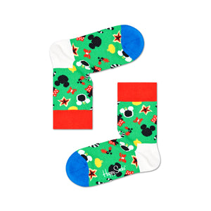 Happy Socks x Disney Kids Crew Socks - Treemendous (7-9 Years Old)