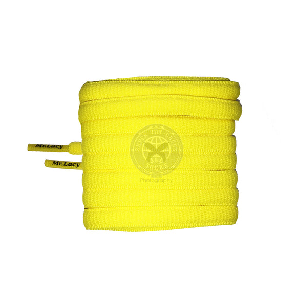 Mr Lacy Slimmies - Yellow Shoelaces