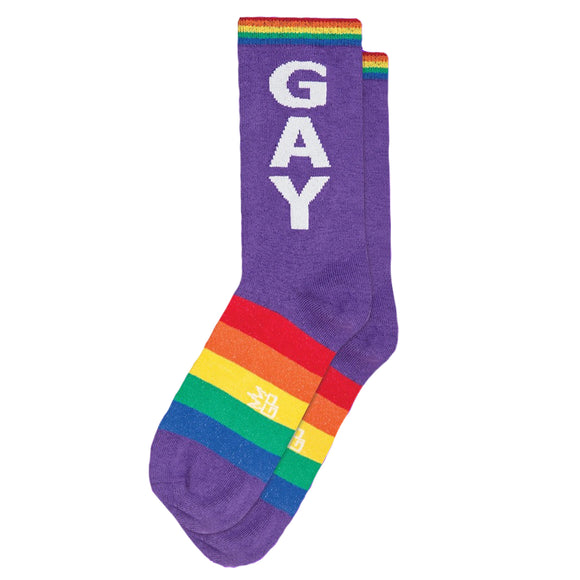 Gumball Poodle Unisex Crew Socks - Gay