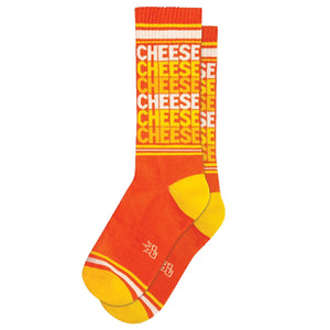 Gumball Poodle Unisex Crew Socks - Cheese