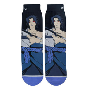 Odd Sox Men's Crew Socks - Sasuke (Naruto Shippuden)