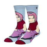 Odd Sox Men's Crew Socks - Sakura (Naruto Shippuden)