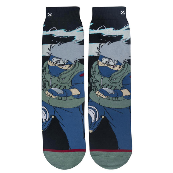 Odd Sox Men's Crew Socks - Kakashi (Naruto Shippuden)