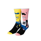 Odd Sox Kids Crew Socks - Spongebob Hipsters (Spongebob Squarepants)