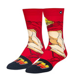 Odd Sox Men's Crew Socks - Ken (Street Fighter II)