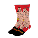 Odd Sox Men's Crew Socks - Zangief (Street Fighter II)