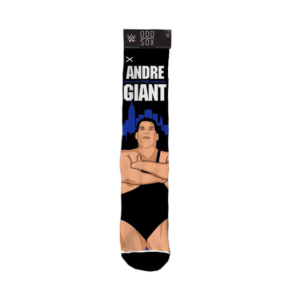 Odd Sox Men's Crew Socks - Andre the Giant (WWE)