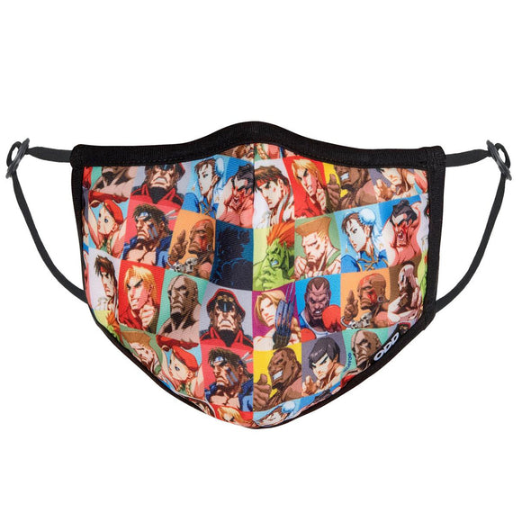 Odd Sox Face Masks - Select Your Fighter (Street Fighter II)-(One Size)