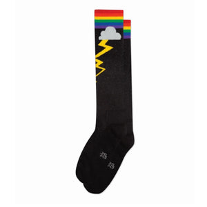 Gumball Poodle Knee High Socks – Rainbow Storm