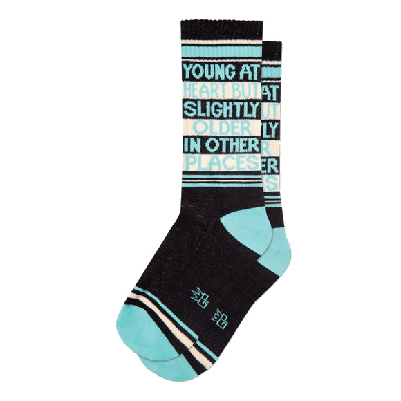 Gumball Poodle Ribbed Gym Socks – Young at Heart, But Slightly Older in Other Places