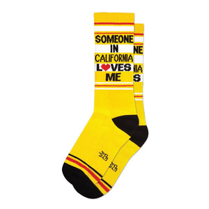 Gumball Poodle Ribbed Gym Socks – Someone in California Loves Me