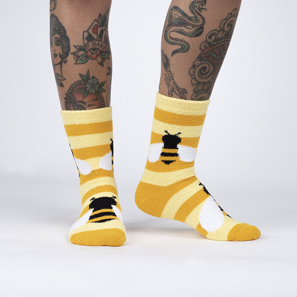 Sock It To Me Women's Slipper Socks - Bee Cozy