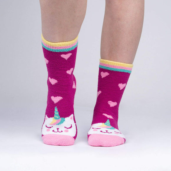 Sock It To Me Women's Slipper Socks - Mewnicorn
