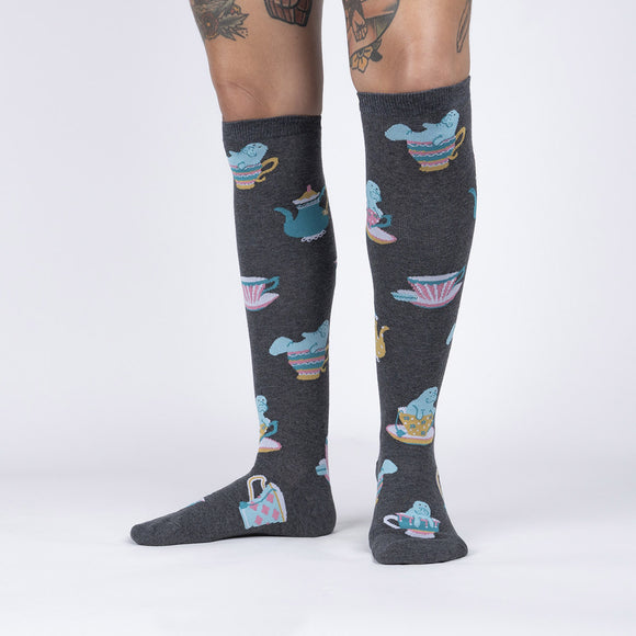 Sock It To Me Women's Knee High Socks – Mana-tea