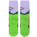 Odd Sox Men's Crew Socks - Donatello (TMNT)