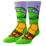 Odd Sox Men's Crew Socks - Donatello (TMNT)