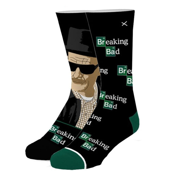 Odd Sox Men's Crew Socks - Walter White (Breaking Bad)