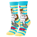 Odd Sox Women's Crew Socks - Sandy Cheeks (Spongebob)