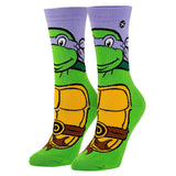 Odd Sox Women's Crew Socks - Donatello (TMNT)