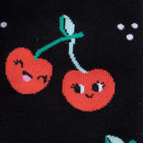 Sock It To Me Women's Crew Socks - Mon Cherry