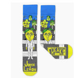 Freaker USA Unisex Crew Socks - John Lemon