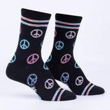 Sock It To Me Women's Crew Socks - Peace of Mind