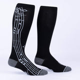 Sock It To Me Unisex STRETCH-IT Knee High Socks - Music is My Forte