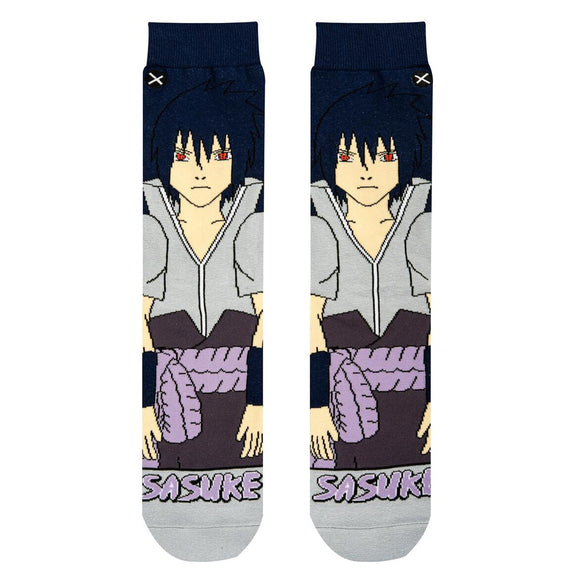 Odd Sox Men's Crew Socks - Sasuke (Naruto Shippuden)