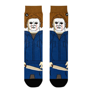 Odd Sox Men's Crew Socks - Michael Myers (Halloween)