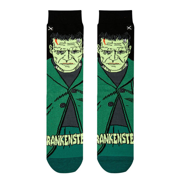 Odd Sox Men's Crew Socks - Frankenstein (Universal Monsters)