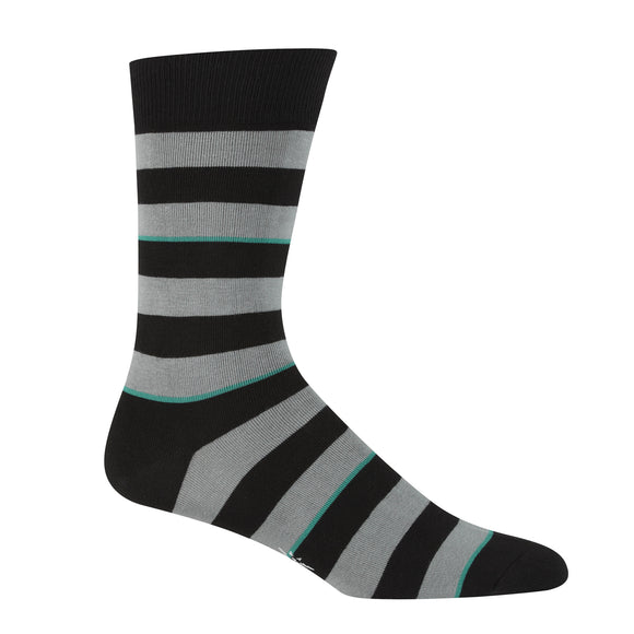 Sock It To Me Men's Crew Socks - Simple Stripe