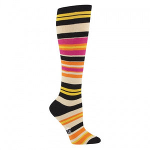 Sock It To Me Sunset Women's Striped Knee Socks