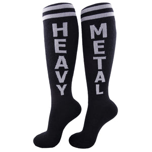 Gumball Poodle Unisex Knee High Socks - Heavy Metal