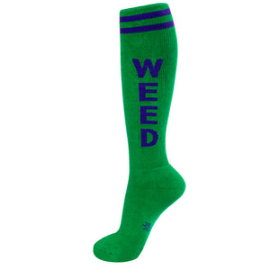 Gumball Poodle Unisex Knee High Socks - Weed