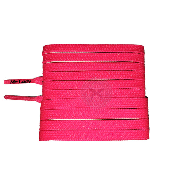 Mr Lacy Goalies - Neon Pink Football Shoelaces