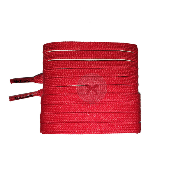 Mr Lacy Goalies - Red Football Shoelaces