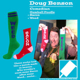 Gumball Poodle Unisex Knee High Socks - Weed