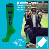 Gumball Poodle Unisex Knee High Socks - Weed